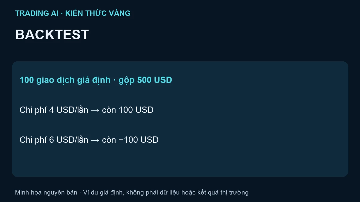 backtest — bài tập minh họa giả định