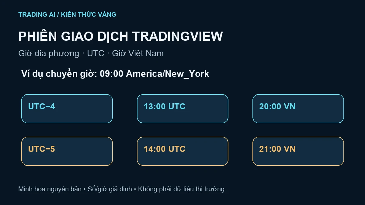 chỉ báo phiên giao dịch TradingView — sơ đồ giả định để đối chiếu