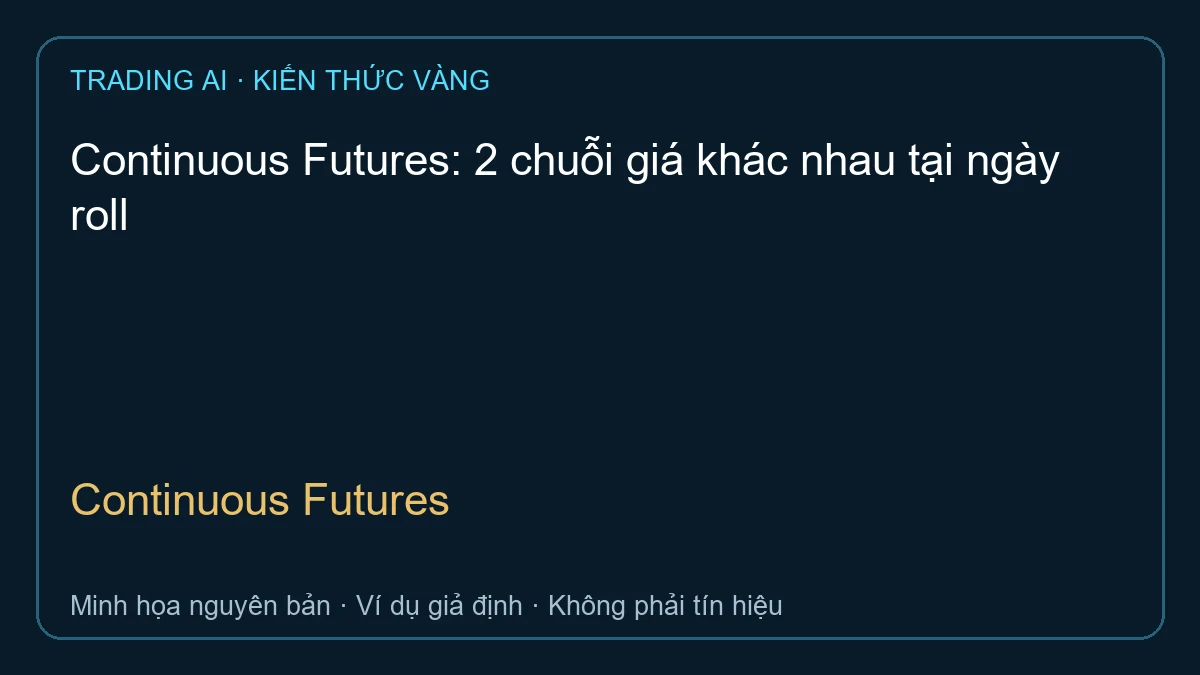 Continuous Futures — TradingAI minh họa nguyên bản
