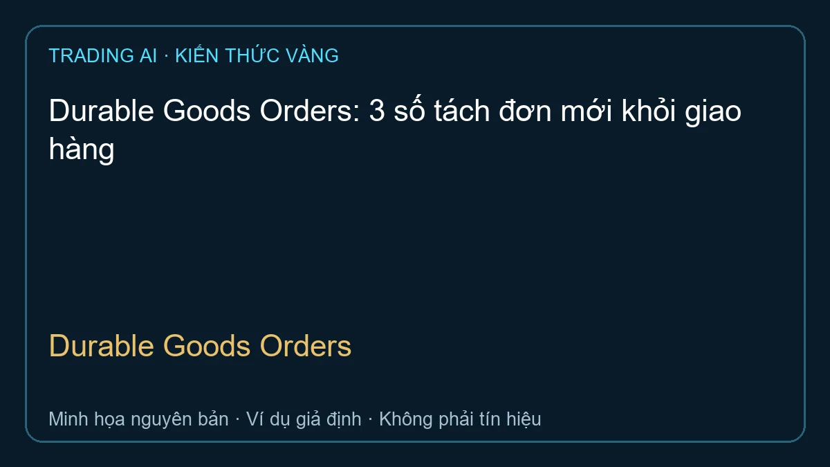 Durable Goods Orders — TradingAI minh họa nguyên bản