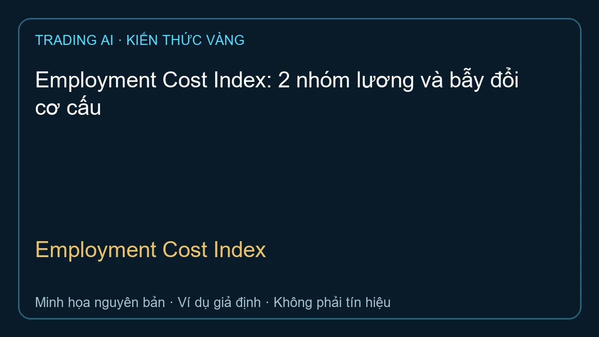 Employment Cost Index — TradingAI minh họa nguyên bản