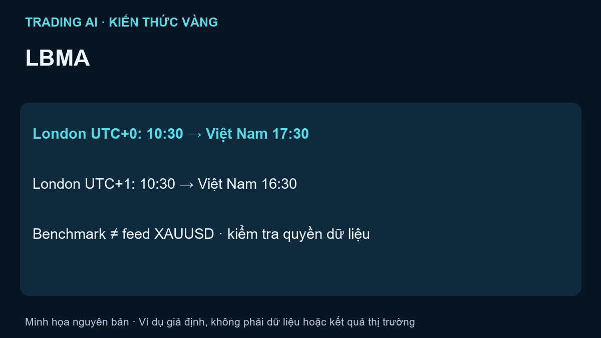 LBMA — bài tập minh họa giả định