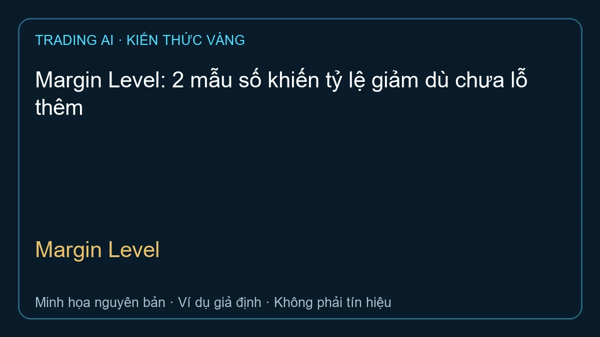 Margin Level — TradingAI minh họa nguyên bản