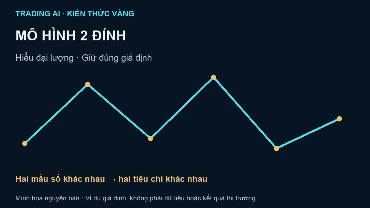 mô hình 2 đỉnh — ảnh đại diện nguyên bản TradingAI
