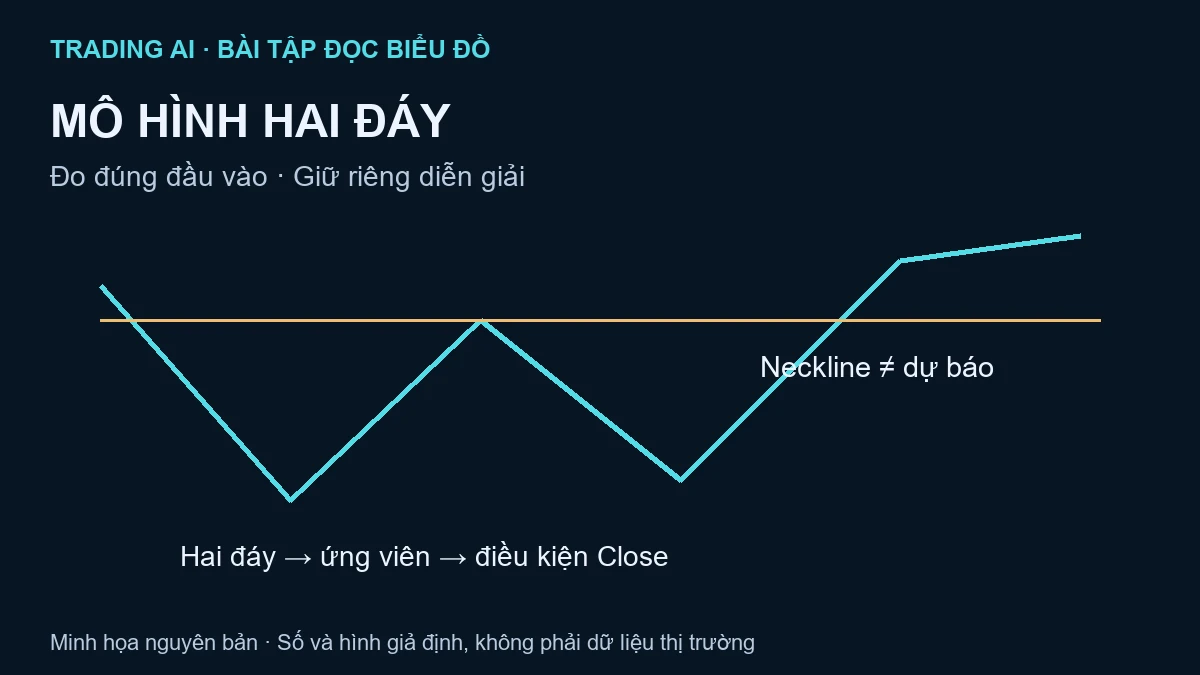 mô hình hai đáy — ảnh đại diện nguyên bản TradingAI