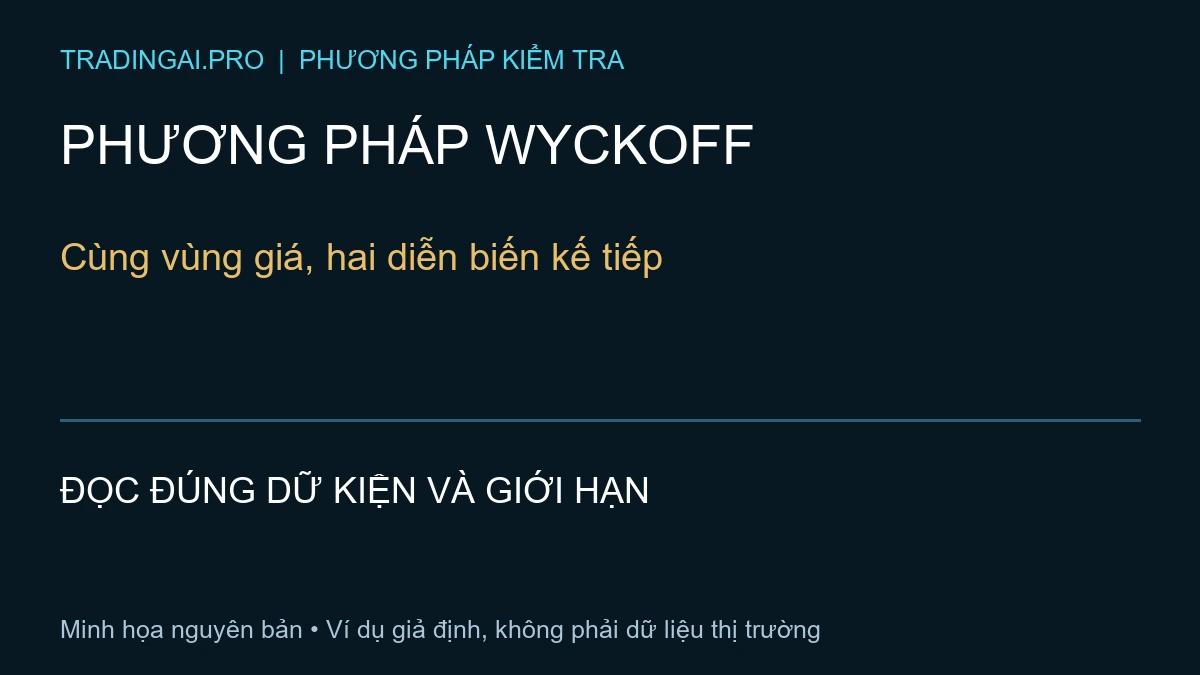 phương pháp wyckoff — TradingAI minh họa nguyên bản