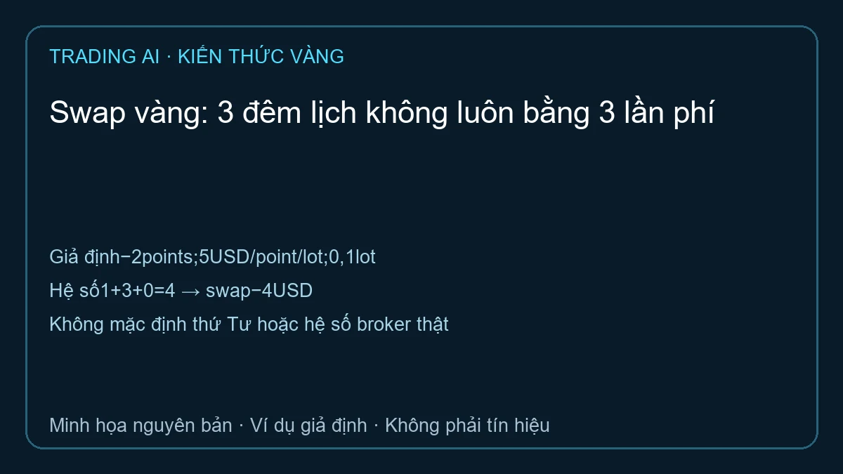 swap vàng — sơ đồ ví dụ giả định