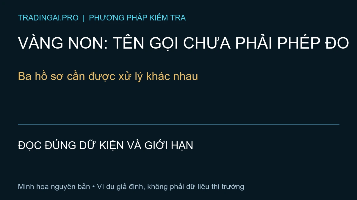 vàng non là gì — TradingAI minh họa nguyên bản